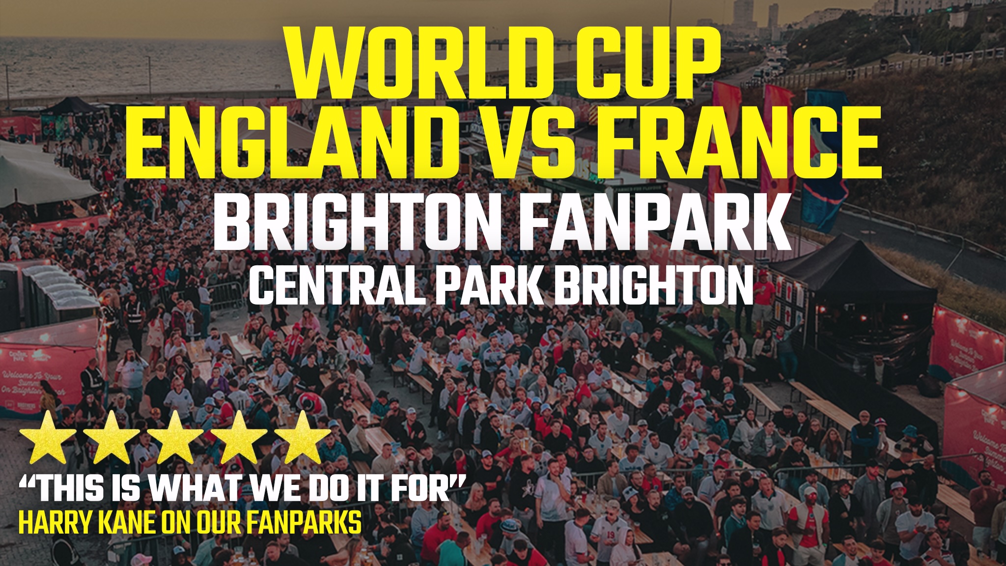 England V France, Central Park